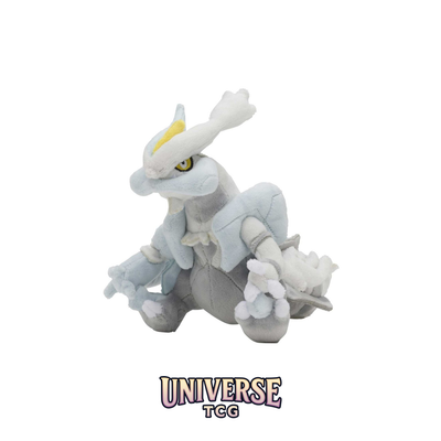 White Kyurem Sitting Cuties Plush - 13.3 cm