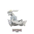 White Kyurem Sitting Cuties Plush - 13.3 cm