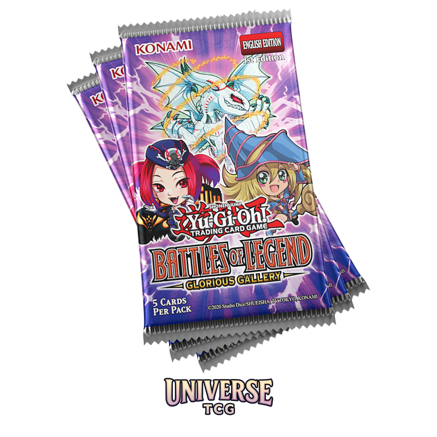 YGO - Battles of Legend: Glorious Gallery Booster Display (24 Boosters) - EN
